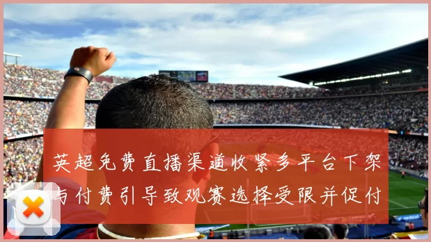 英超免费直播渠道收紧多平台下架与付费引导致观赛选择受限并促付费转向
